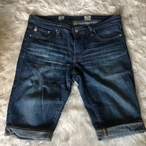 AG Bermuda denim shorts